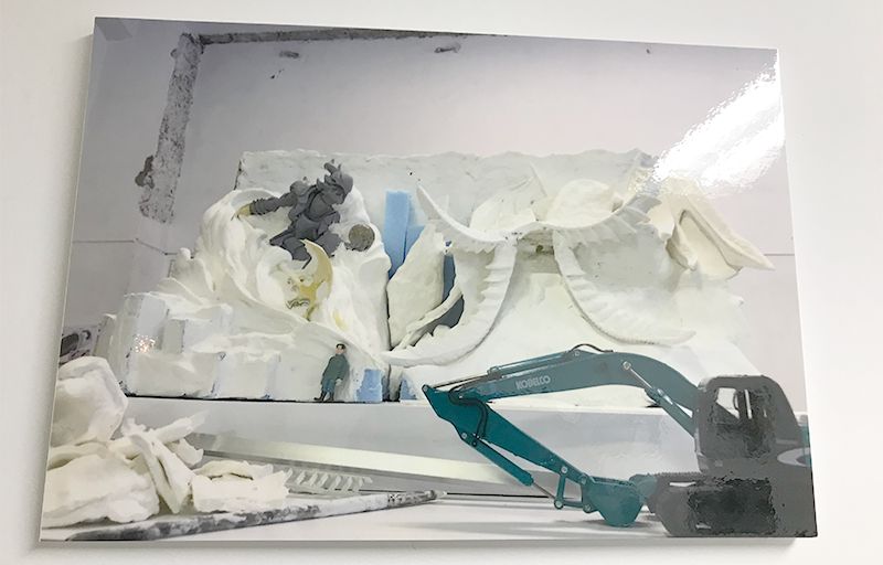 雪像模型